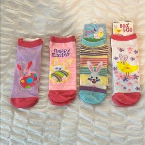 Cute Bunny and Chick Kids Socks Set